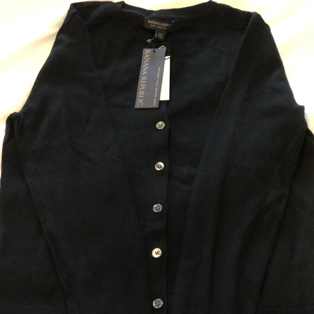Banana Republic Merino Wool Cardigan NWT